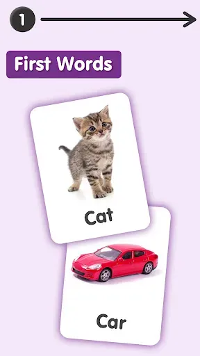 Скриншот 2 — ABC Flash Cards - Sight Words
