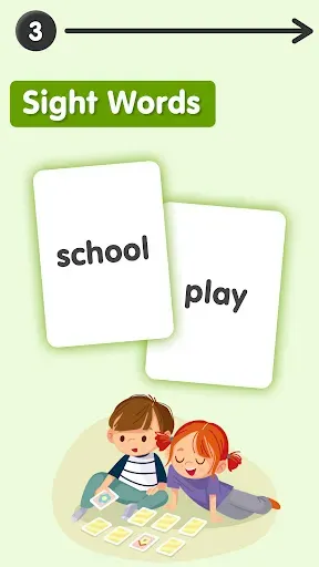 Скриншот 4 — ABC Flash Cards - Sight Words