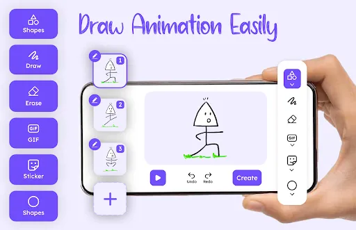 Скриншот 1 — Draw Animation - Anime Maker