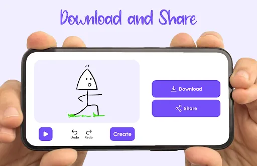 Скриншот 5 — Draw Animation - Anime Maker