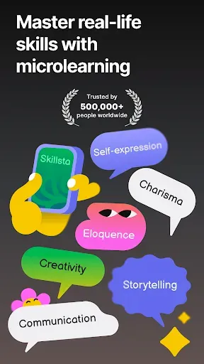 Скриншот 1 — Skillsta: Skill-Building App