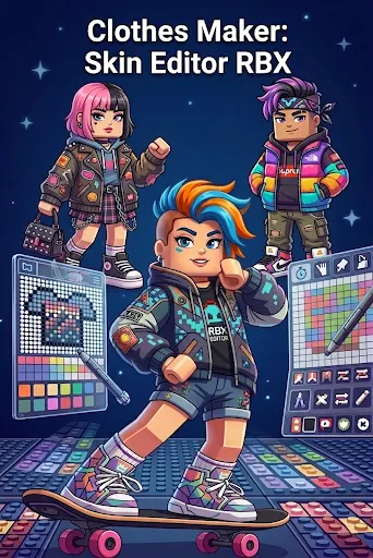 Скриншот 2 — Clothes Maker: Skin Editor RBX