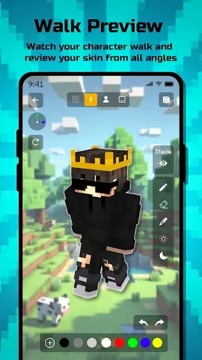 Скриншот 1 — HD Skin For Minecraft