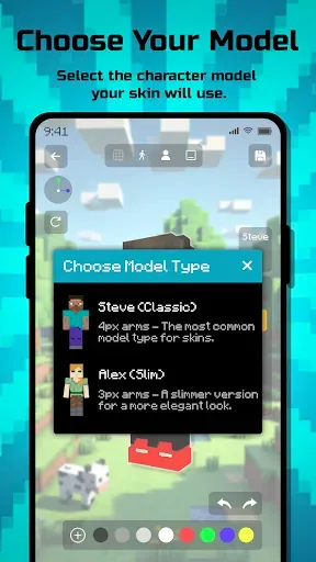 Скриншот 3 — HD Skin For Minecraft