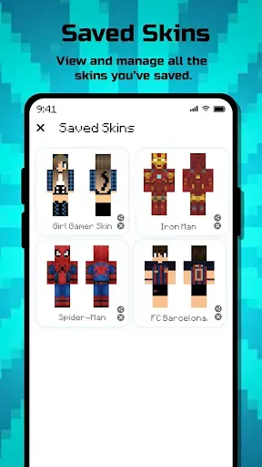 Скриншот 4 — HD Skin For Minecraft