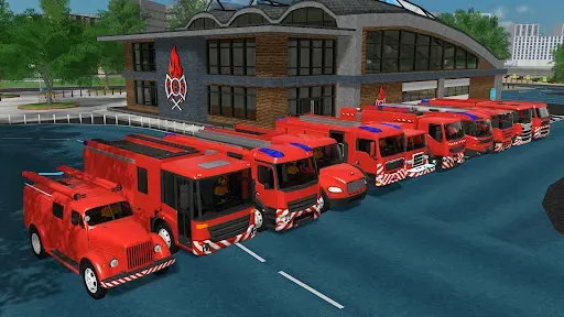 Скриншот 1 — Fire Engine Simulator