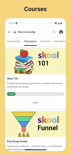 Скриншот 2 — Skool