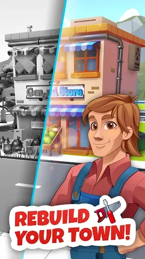 Скриншот 3 — Merge Friends - Fix the Shop