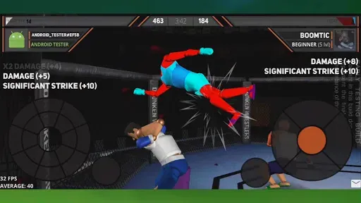 Скриншот 2 — Drunken Wrestlers 2