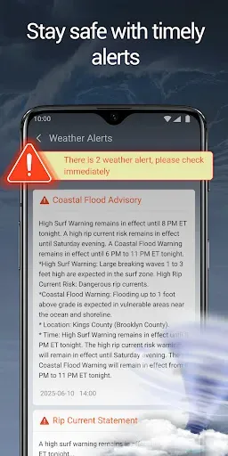Скриншот 6 — Sky Weather Alarm-Radar