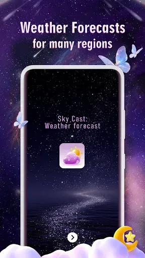 Скриншот 4 — Sky Cast：Weather forecast