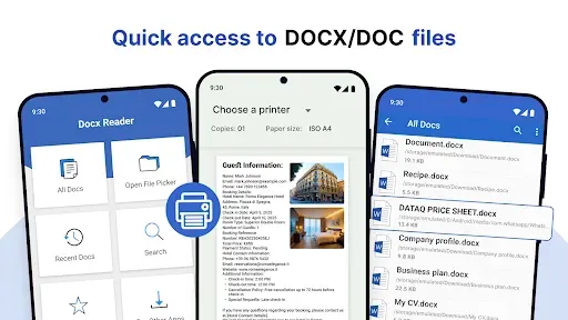 Скриншот 8 — Docx Reader - Office Reader