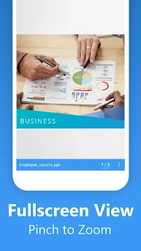 Скриншот 1 — PPT Reader: PPTX Slides Viewer