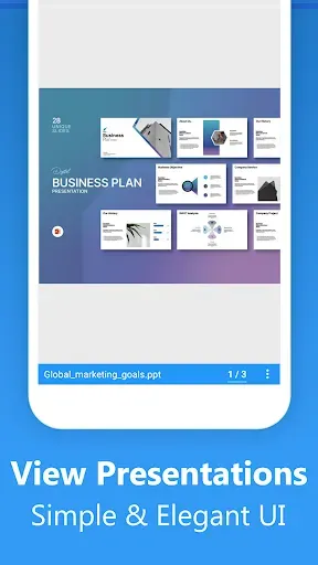 Скриншот 3 — PPT Reader: PPTX Slides Viewer