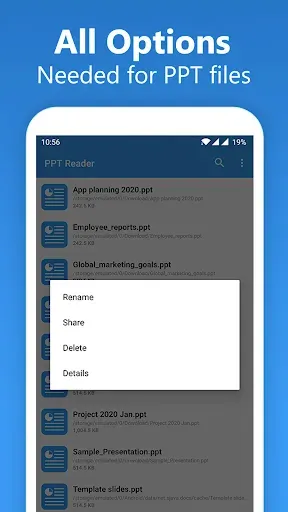Скриншот 6 — PPT Reader: PPTX Slides Viewer