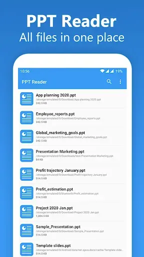 Скриншот 8 — PPT Reader: PPTX Slides Viewer