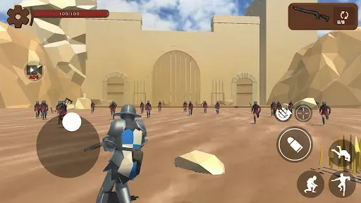 Скриншот 7 — Bring a gun to a sword fight