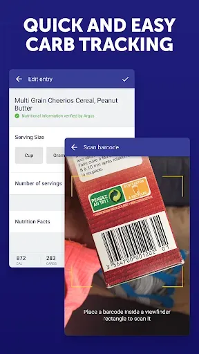 Скриншот 4 — Glucose Buddy Diabetes Tracker