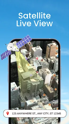 Скриншот 3 — Earth Map: Street View Camera