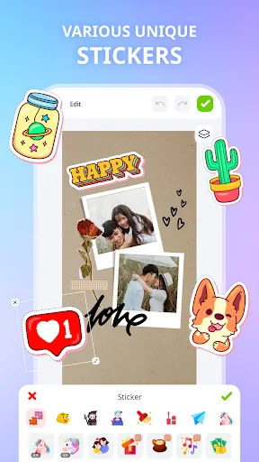 Скриншот 2 — DIY Wallpaper - Photo Collage