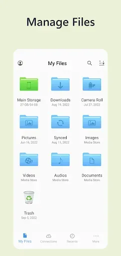 Скриншот 1 — Owlfiles - File Manager
