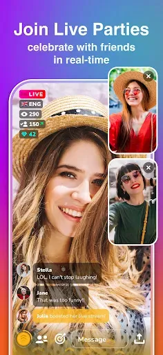 Скриншот 3 — Hola - Видеочат онлайн
