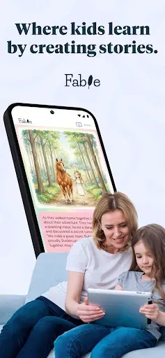 Скриншот 1 — Fable - Kids' Story Creator