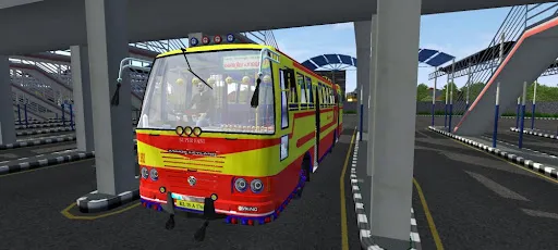 Скриншот 1 — Mod Bussid Karnataka KSRTC