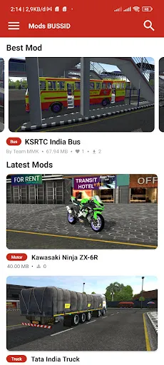 Скриншот 3 — Mod Bussid Karnataka KSRTC