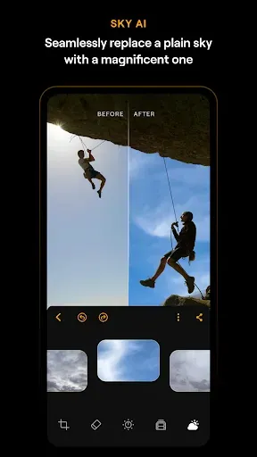 Скриншот 3 — Luminar: AI Photo Editor