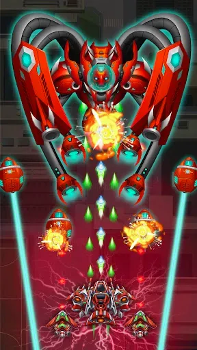 Скриншот 3 — Sky Raptor: самолеты стрелялки