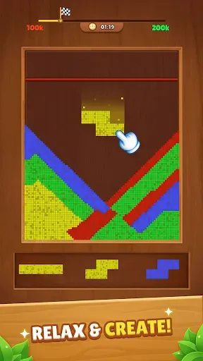 Скриншот 1 — Sand Block Jam