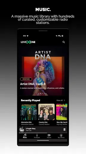 Скриншот 3 — LiveOne: Stream Music & More