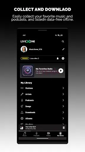Скриншот 8 — LiveOne: Stream Music & More