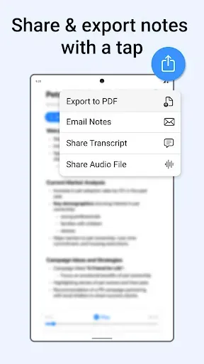 Скриншот 5 — Minutes: AI Meeting Note Taker