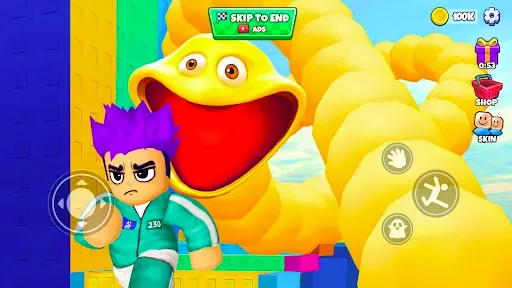 Скриншот 7 — Worm Tower: Obby Survival