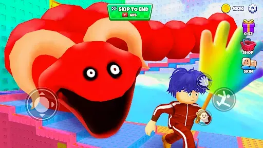 Скриншот 8 — Worm Tower: Obby Survival