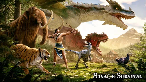 Скриншот 7 — Savage Survival:Jurassic Isle