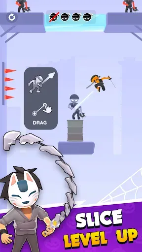 Скриншот 1 — Slicing Hero Sword Master Game