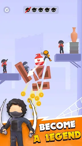 Скриншот 6 — Slicing Hero Sword Master Game