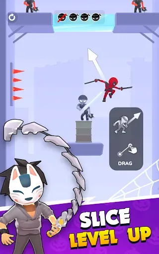 Скриншот 7 — Slicing Hero Sword Master Game