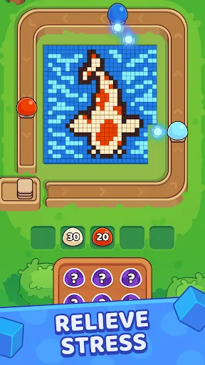 Скриншот 2 — Slime Flow: Color Puzzle
