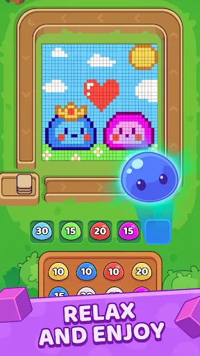 Скриншот 6 — Slime Flow: Color Puzzle