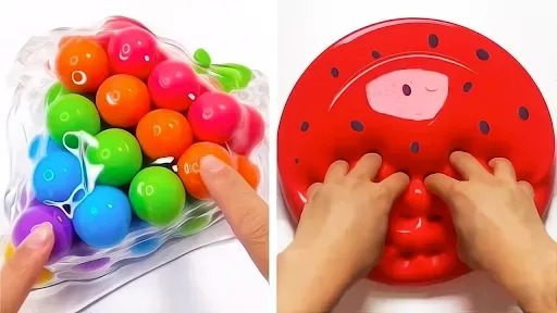 Скриншот 1 — ASMR Slime Simulator DIY Games