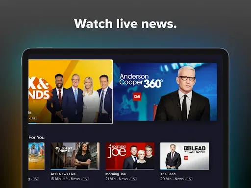Скриншот 8 — Sling: Live TV + Freestream
