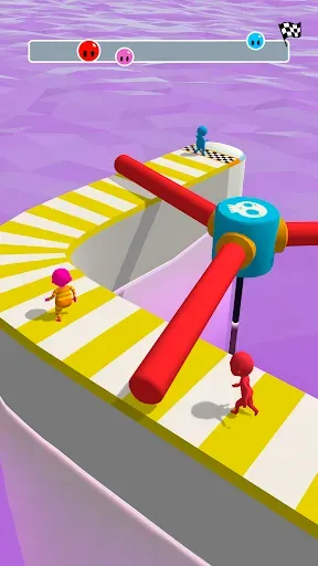 Скриншот 1 — Fun Race 3D: Паркур-испытания!