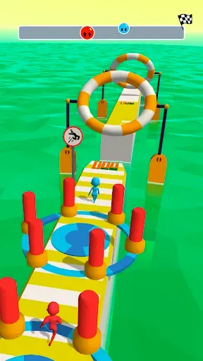 Скриншот 6 — Fun Race 3D: Паркур-испытания!