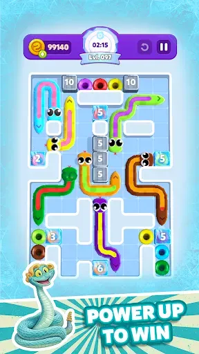 Скриншот 3 — Slither Out: Snake Puzzle