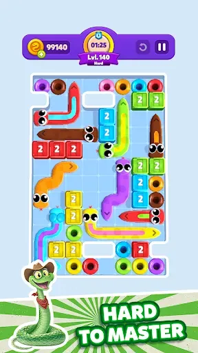 Скриншот 4 — Slither Out: Snake Puzzle