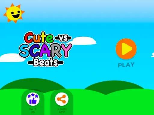 Скриншот 2 — Sprunki Cute vs Scary Beats